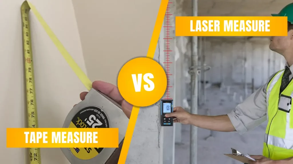 Laser scanning compared to traditional tape measurement